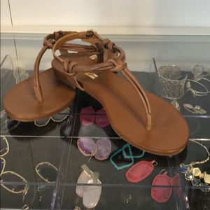 Aldo Tan Sandals Size 8